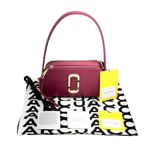 Marc Jacobs New With Tags Snapshot/Slingshot Lipstick Pink Leather Handb… - Picture 2 of 13